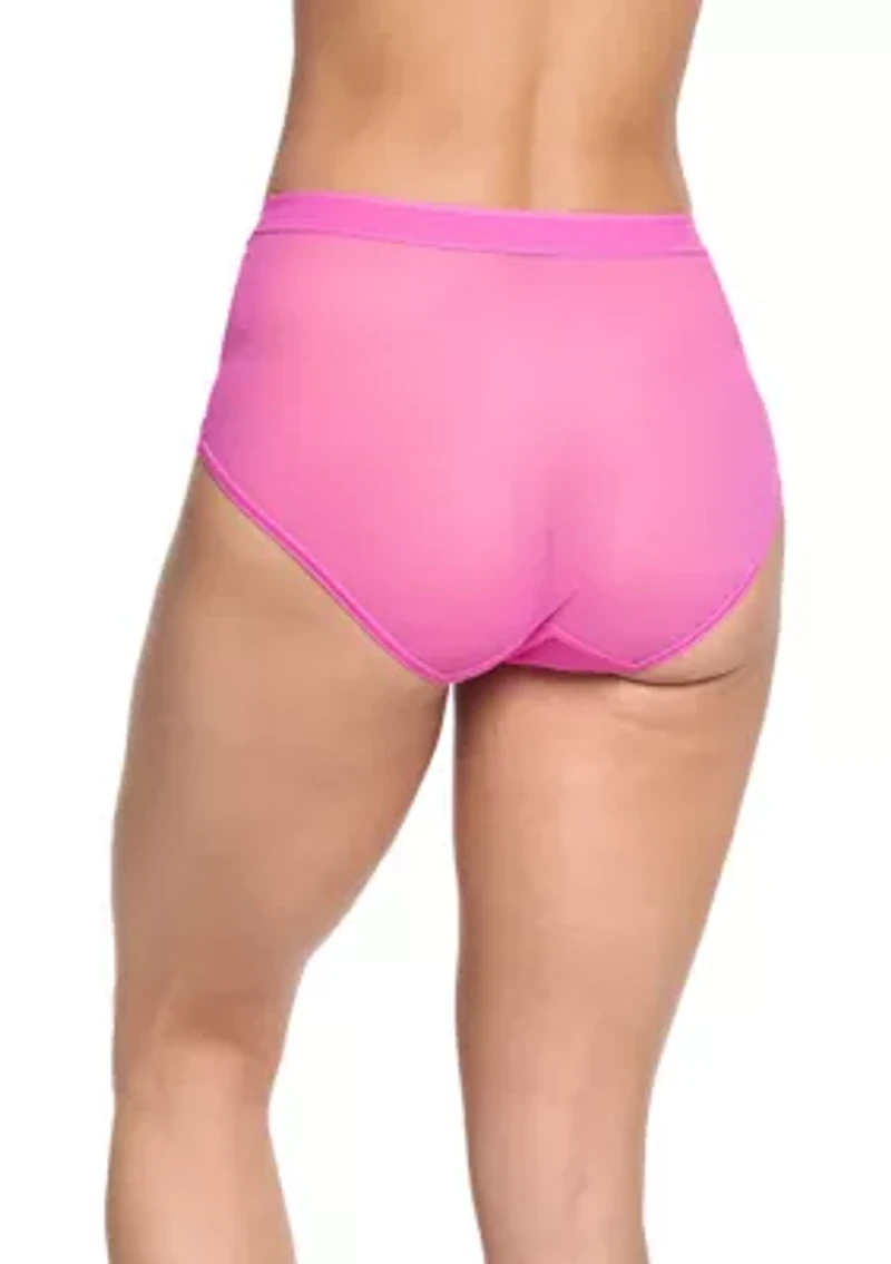 Mesh V-French Brief Panty