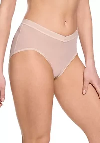 Mesh V-French Brief Panty