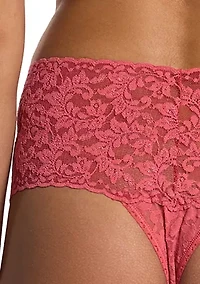 Retro Lace Thong