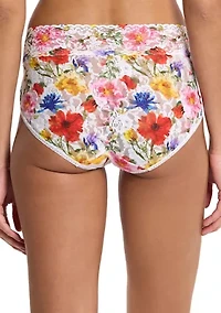 Signature Lace French Printed Brief Panty