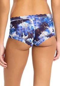 Printed Signature Lace Boyshorts