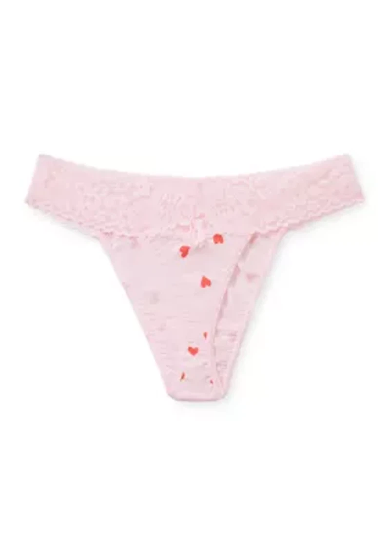 Dream Indigo Original Rise Thong