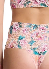 Retro High Grove Garden Thong