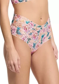 Retro High Grove Garden Thong