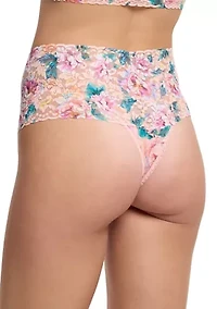 Retro High Grove Garden Thong