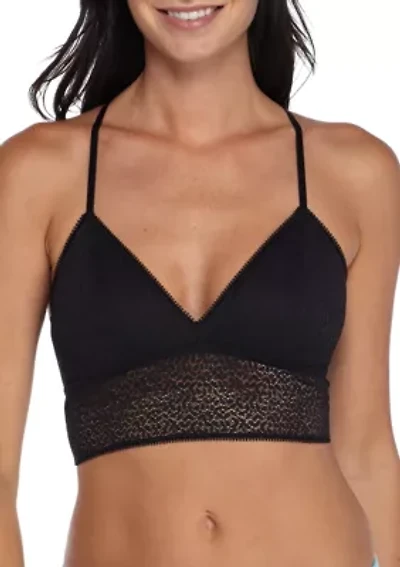 Modern Lace Longline Bralette