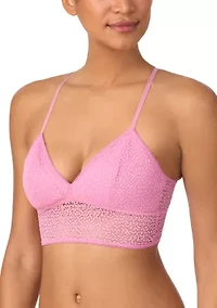 Modern Lace Longline Bralette