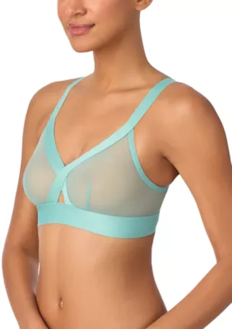 Sheer Triangle Cup Bralette