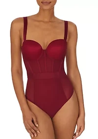 Sheer Strapless Bodysuit