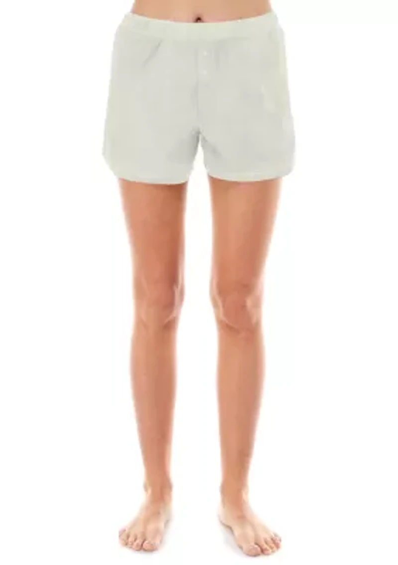 Women's 2-Pack Velour Boxer Bottoms