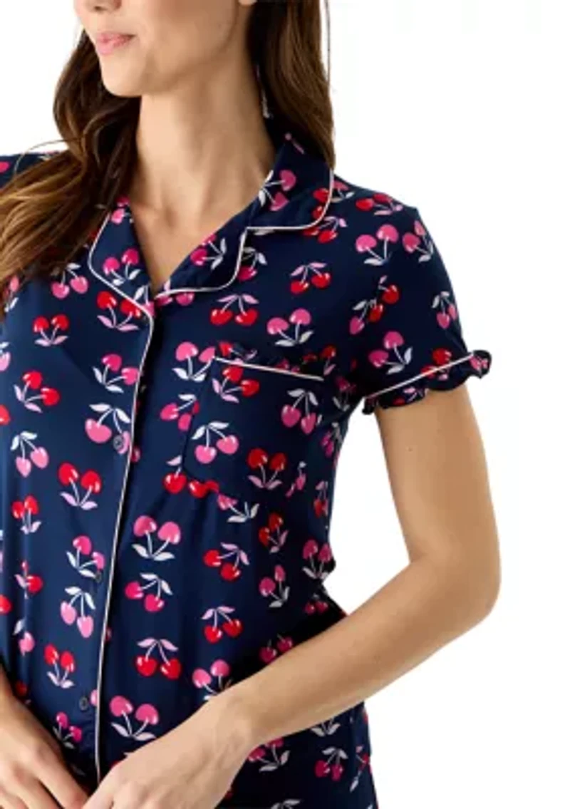 Women's Shirt and Pants Pajama Set