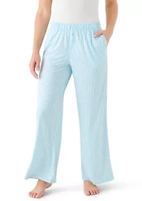 Women's Knit Boxer Pants Set