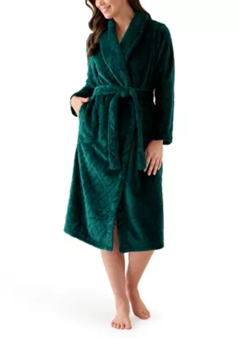 Women's Folded Shawl Robe