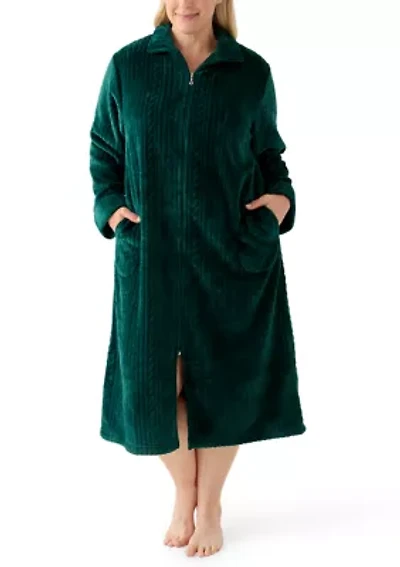 Plus Folded Zip Robe