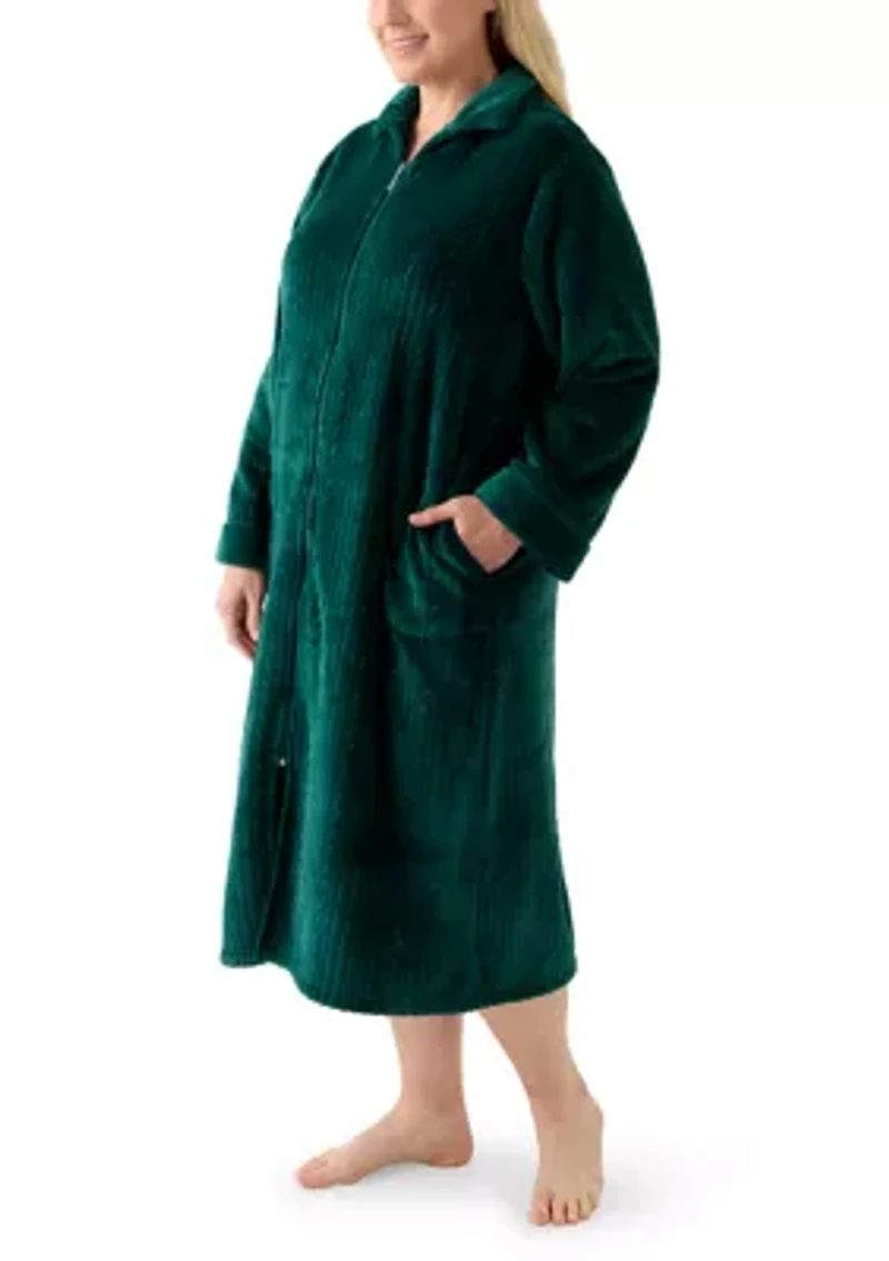 Plus Folded Zip Robe