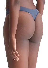 Bonded Flex Mid Rise Thong
