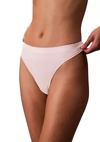 Bonded Flex Mid Rise Thong