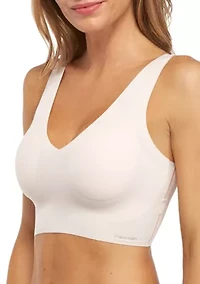 Invisible Lightly Lined V-Neck Bralette