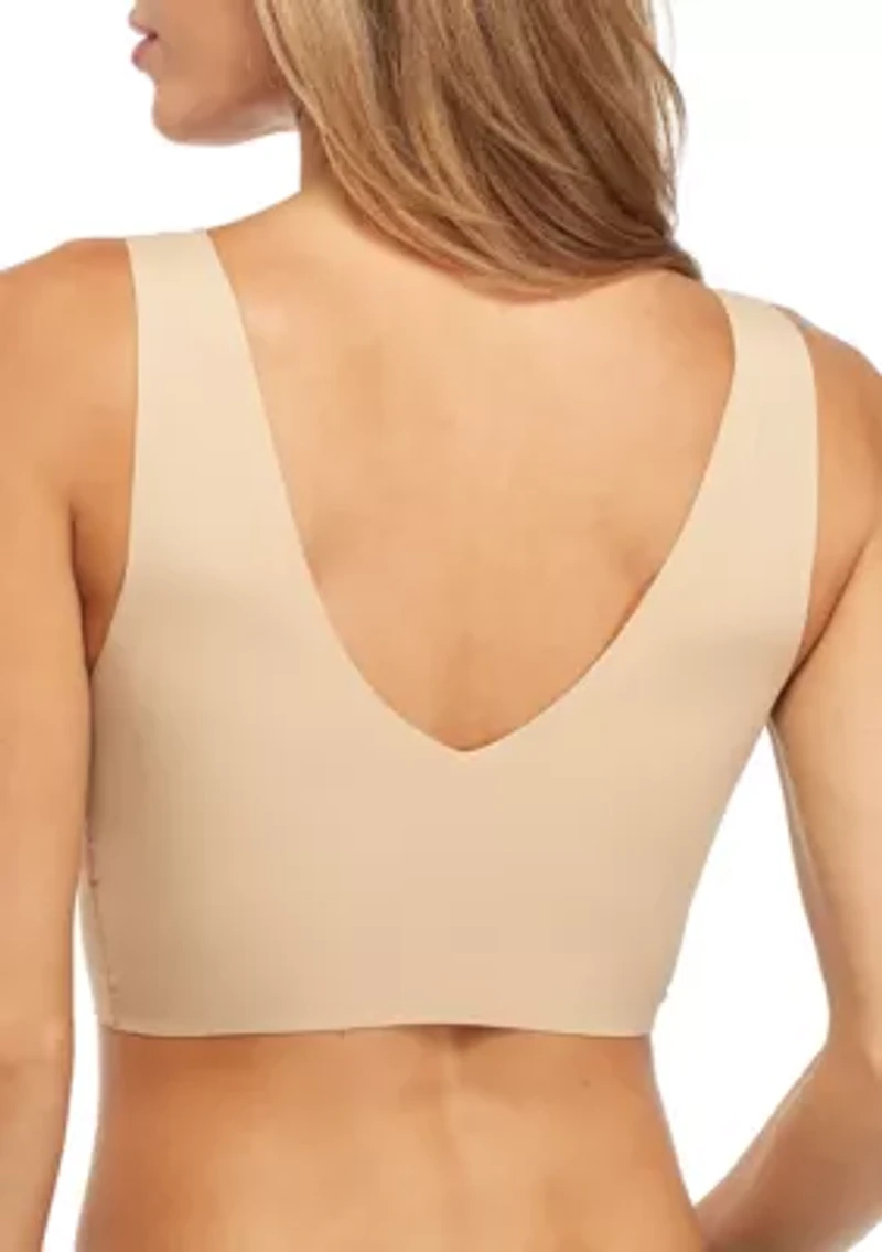 Invisible Lightly Lined V-Neck Bralette