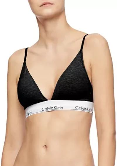 Modern Lightly Lined Triangle Bralette