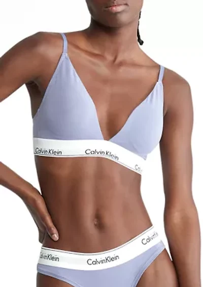 Modern Lightly Lined Triangle Bralette