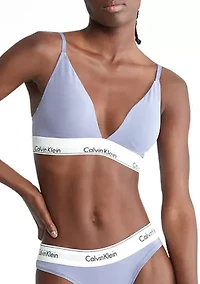 Modern Lightly Lined Triangle Bralette