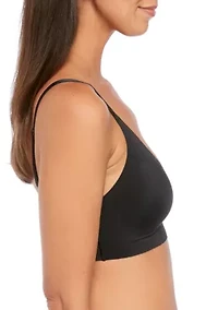 Invisible Wire Free Lightly Linted Triangle Bra