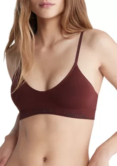 Modern Cotton Naturals Seamless Light Lined Triangle Bra