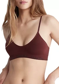 Modern Cotton Naturals Seamless Light Lined Triangle Bra