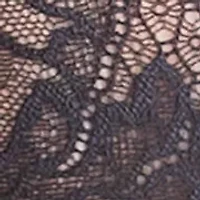 Black Bridal Unlined Balconette Bra