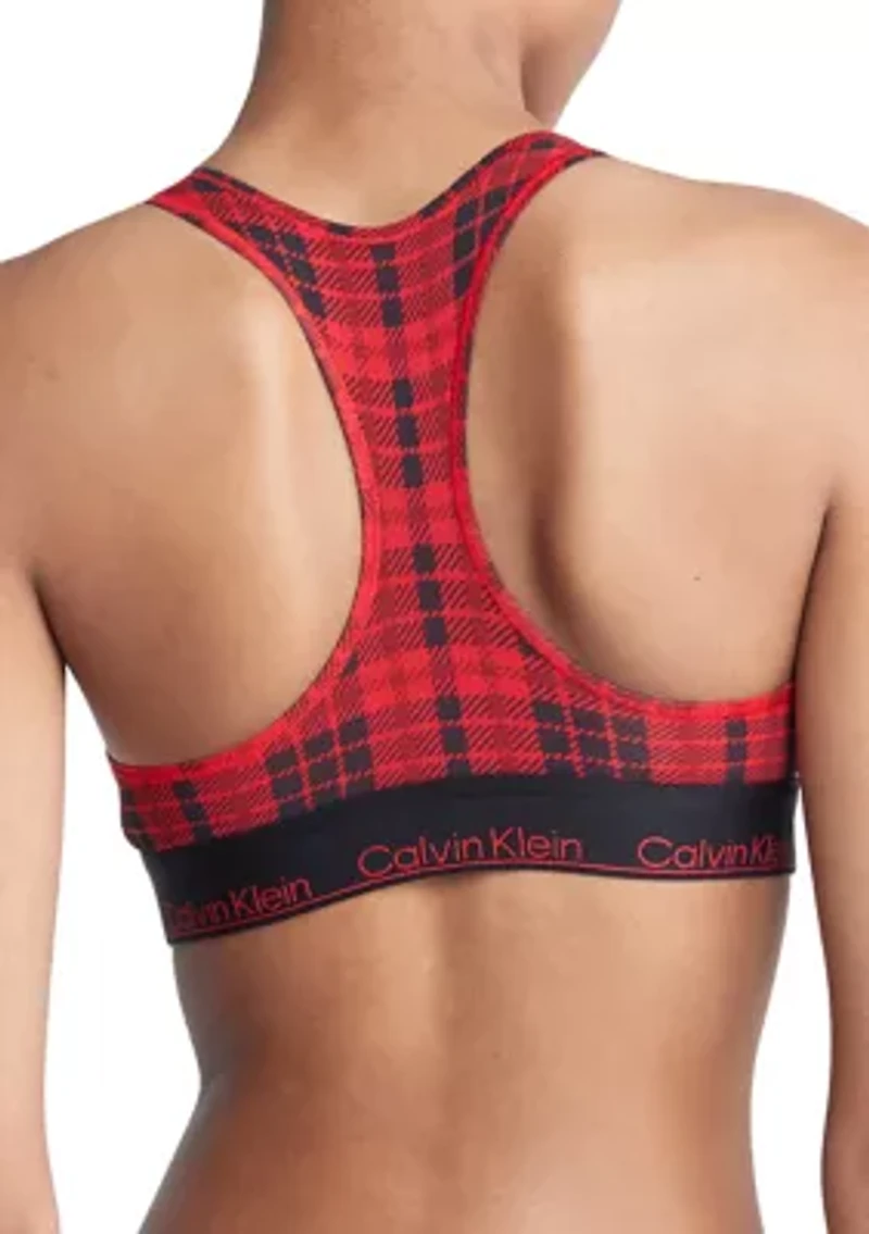 Modern Cotton Holiday Bralette