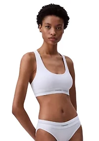 Modern Rib Lined Racerback Bralette
