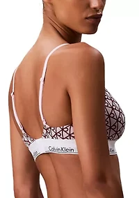 Icon Cotton Modal Lightly Lined Triangle Bralette