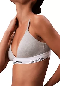 Icon Cotton Modal Lightly Lined Triangle Bralette