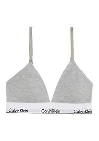 Icon Cotton Modal Lightly Lined Triangle Bralette