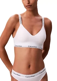 Icon Cotton Lightly Lined Bralette