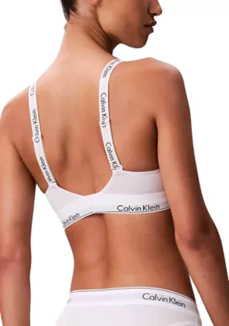 Icon Cotton Lightly Lined Bralette