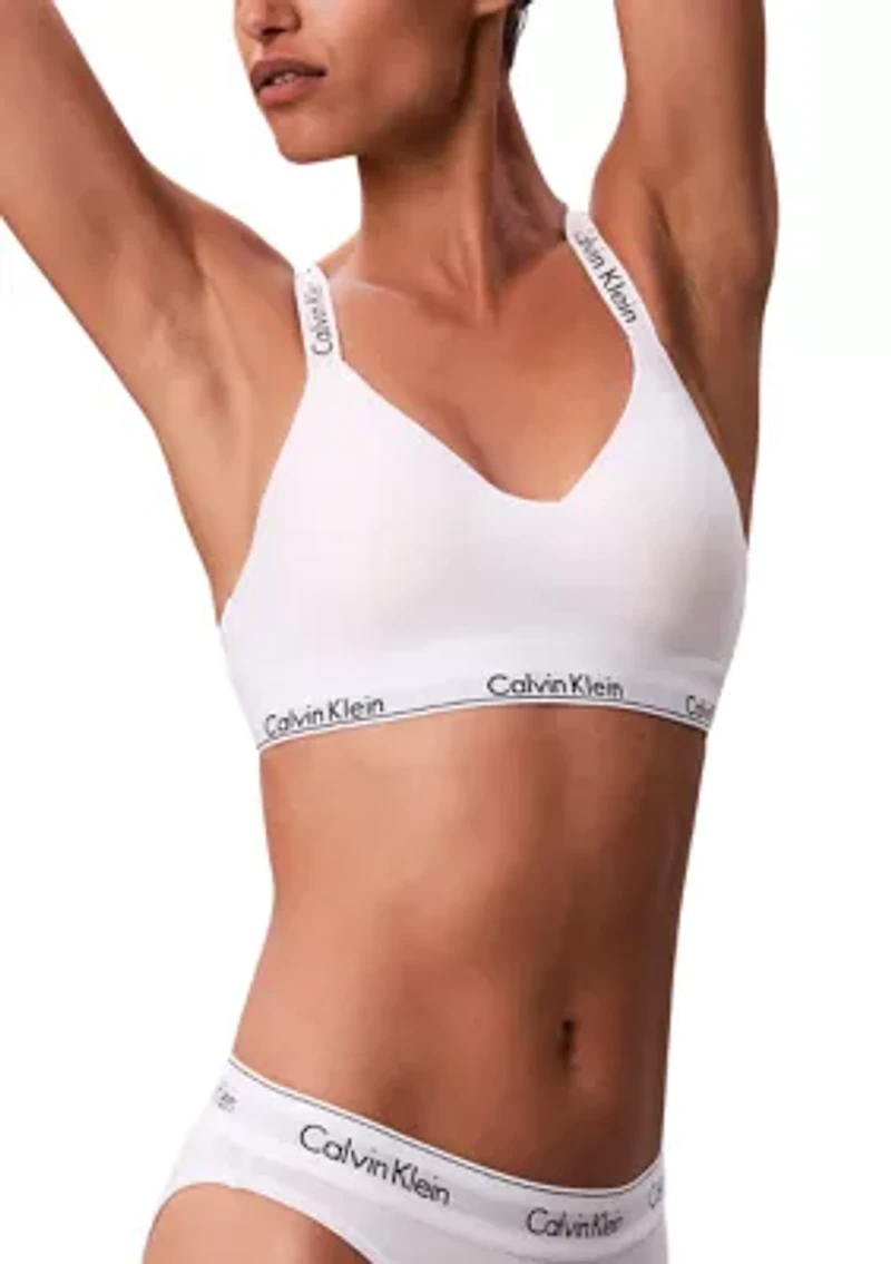 Icon Cotton Lightly Lined Bralette