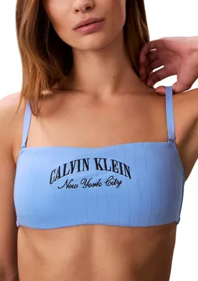 Heritage Classic Cotton Stretch Lightly Lined Bandeau Bralette