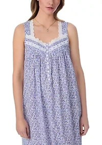 Long Cotton Ballet Nightgown