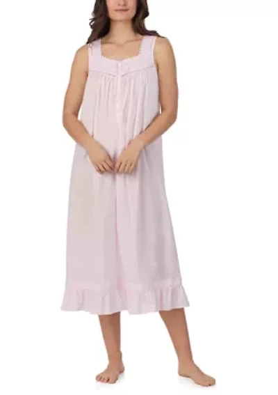 Sleeveless Woven Nightgown