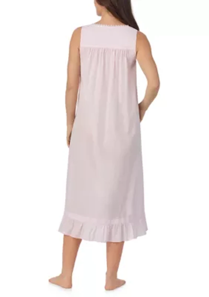Sleeveless Woven Nightgown