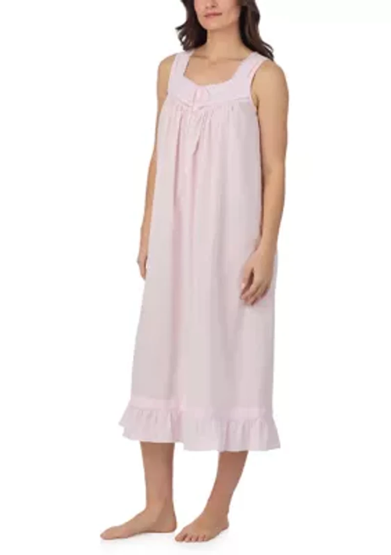 Sleeveless Woven Nightgown