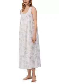 Sleeveless Long Ballet Nightgown