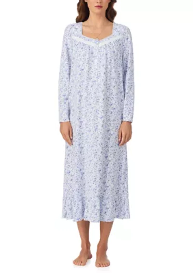 Women's Long Sleeve Nightgown