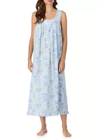 Women's Sleeveless Ballet Floral Nightgown