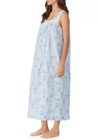 Women's Sleeveless Ballet Floral Nightgown