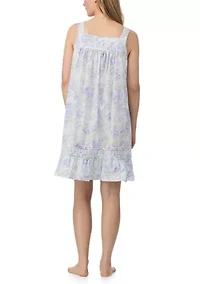 Sleeveless Short Chemise