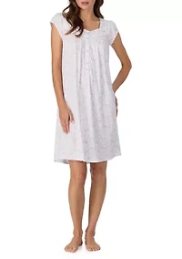 Women's Short Sleeve Gown