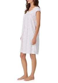 Women's Short Sleeve Gown